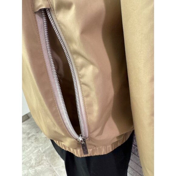 Bobby Jones Men Tan Golf Windbreaker Jacket Size L - Picture 3 of 13